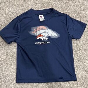 NFL Broncos Kids Short Sleeve Tee - Navy Blue